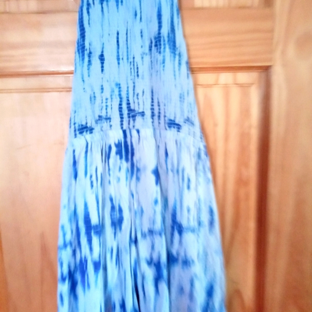 Tie Dye halter romper